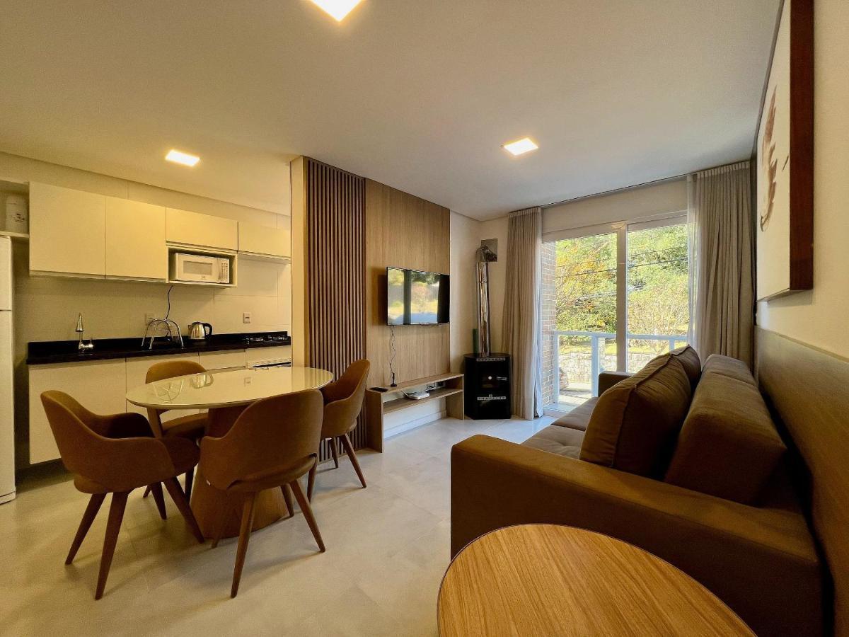 Apartamento Villa Hortensias 1Dorm Centro By Achei Canela Exteriér fotografie