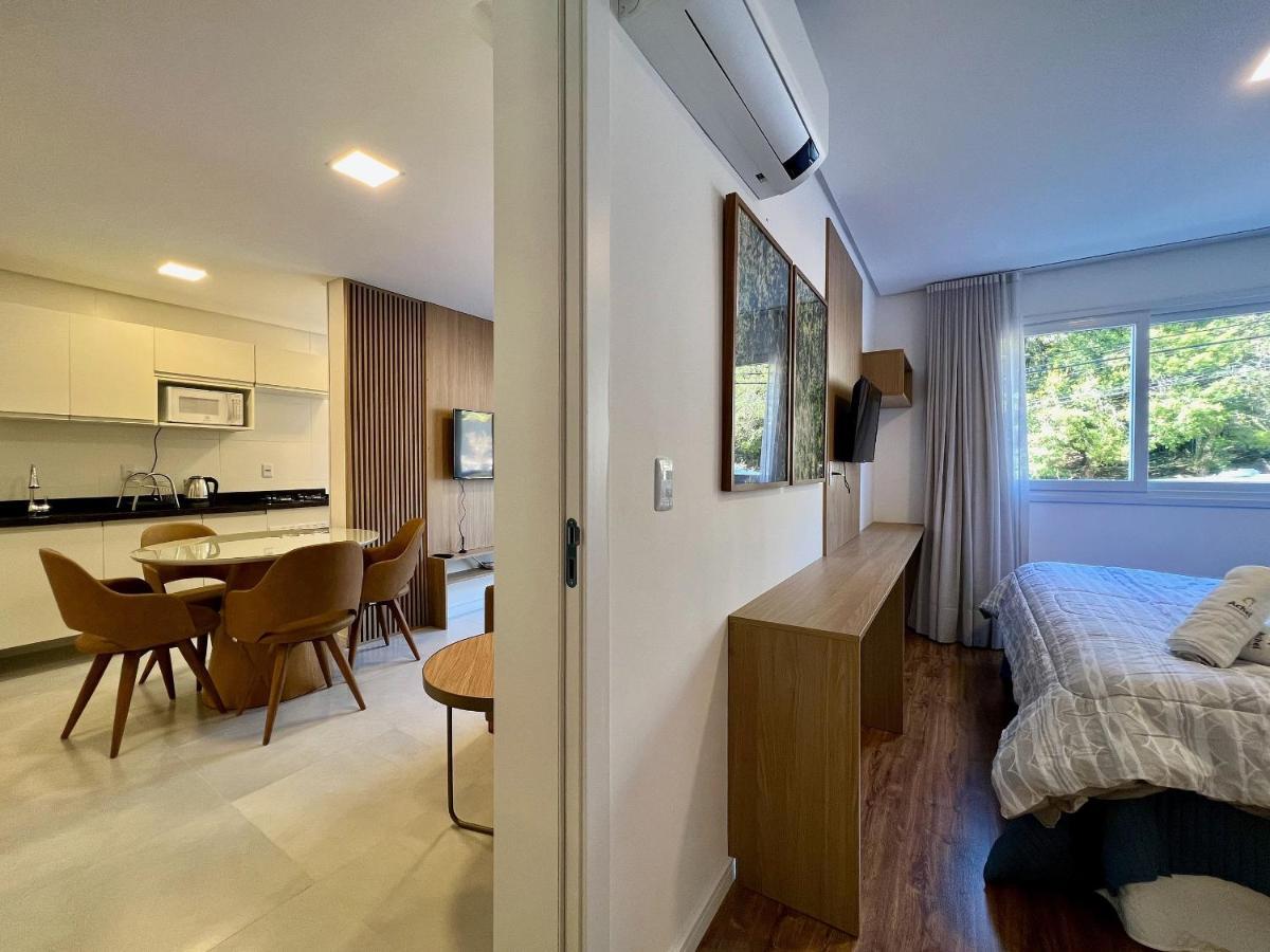 Apartamento Villa Hortensias 1Dorm Centro By Achei Canela Exteriér fotografie